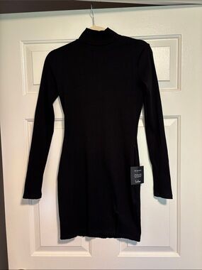 appetite for seduction black lace long sleeve dress Appetite for Seduction Black Lace Long Sleeve Dress